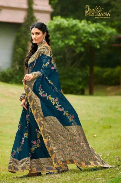 1000 Series By Prerna Silk Ethnic Wear Saree Collection